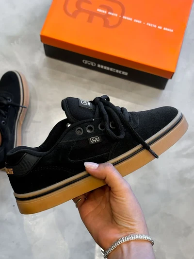 Hocks Flat Lite Preto/Natural