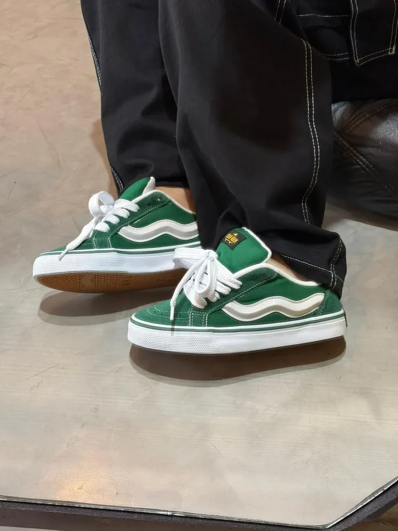 Tênis Mad Rats Bulky Classic 90 Verde Bandeira