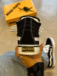 Tenis Mad Rats Hi Top Preto
