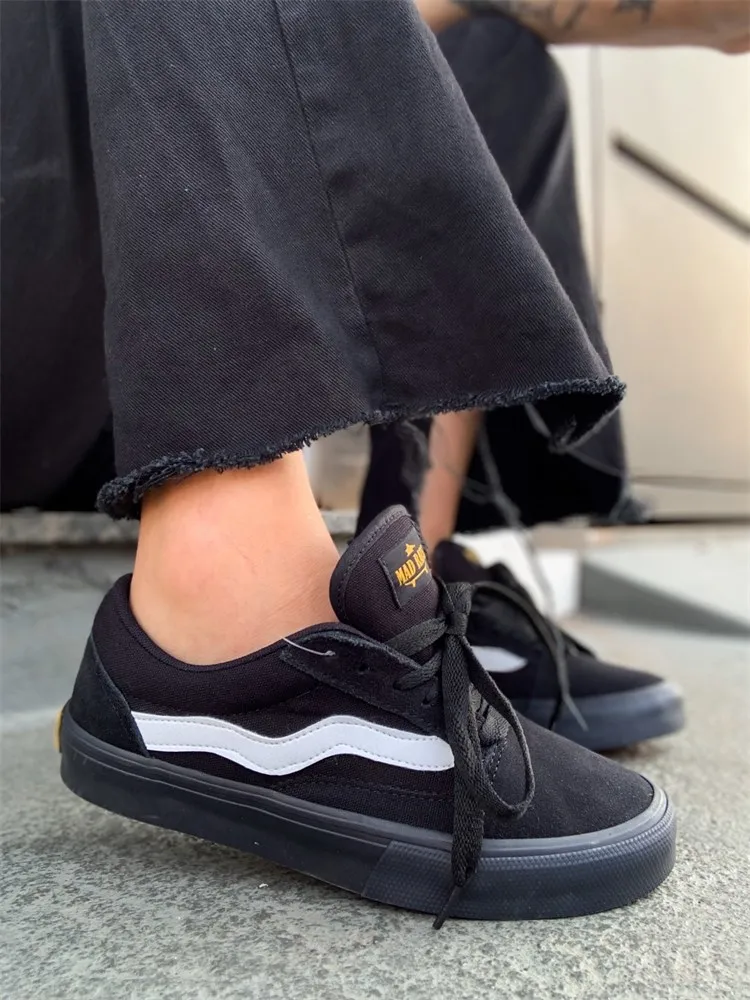 Tênis Mad Rats Old School Black/White