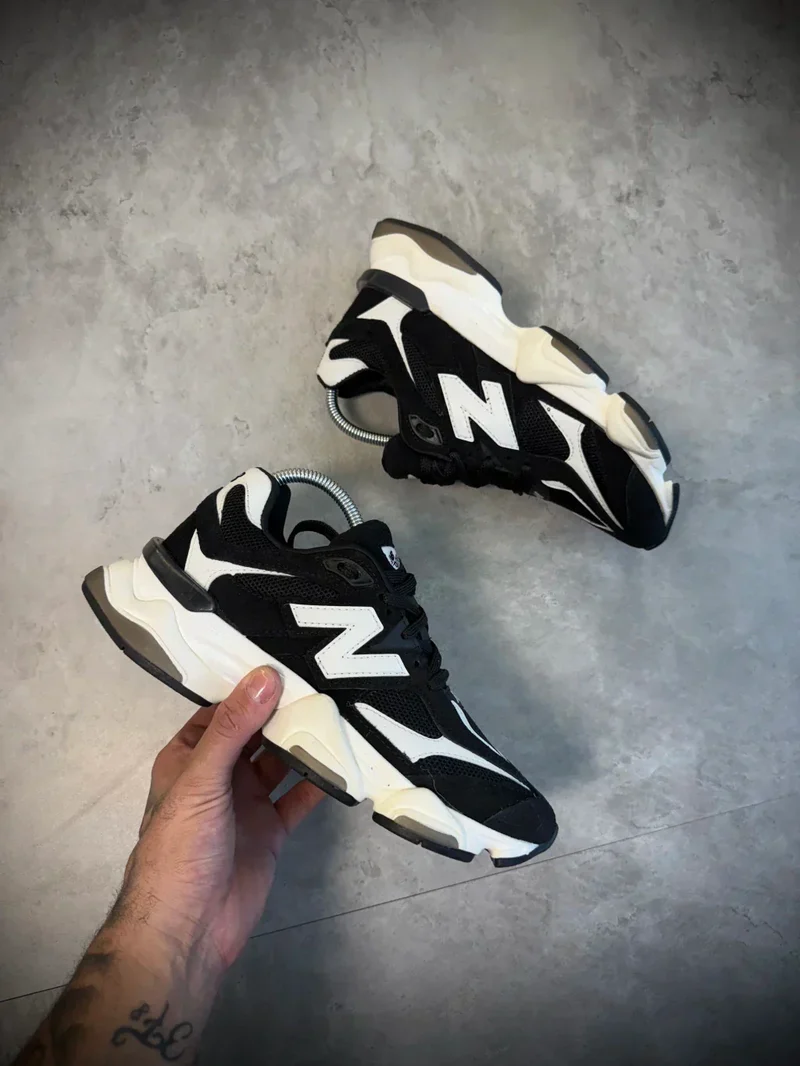 Tênis New Ballance 9060 - Preto/Branco - Premium