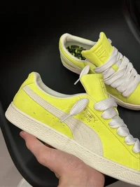 Puma Suede Neon Verde
