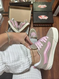 Vans Knu Skool Marrom e Rosa