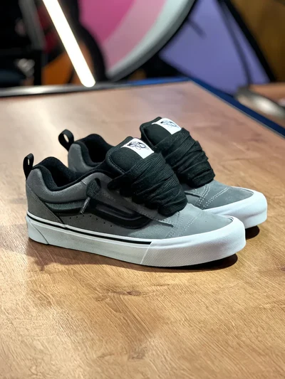 Vans KNU Skool Suede Pewter