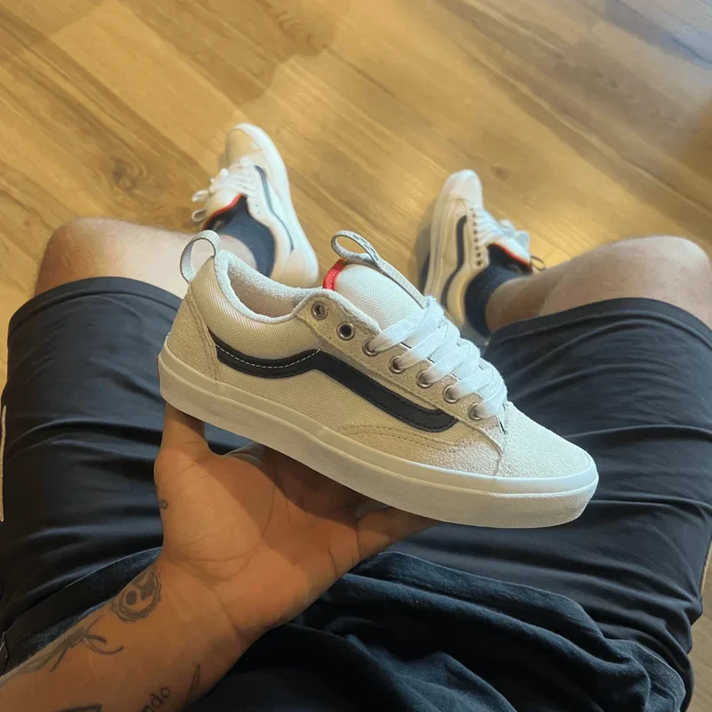 Vans Old Skool Skate 36+ Antique White Black
