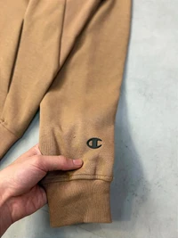 TECH HOODIE CHAMPION MOTION LOGO (capuccino)